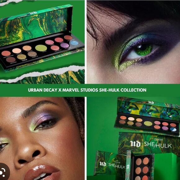 Urban Decay X Marvel She Hulk Eyeshadow Palette - Picture 5 of 13